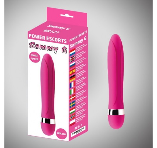 Sammy g pink vibro 18,5 cm / 7,3 inch